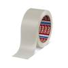 Pakketape, TESA 4100, rillet, 50 mm x 66.00 m, 65 &micro;m, kernediameter: 76 mm Rulle, PVC, Solvent, low noise, hvid pakke a 6 ruller, palle a 1584 ruller