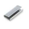 Strap forsegling, Metalplombe, RG13/7 benl&aelig;ngde 13.00 mm, bredde 13.00 mm tykkelse: 3.000 mm, metal, glat metallic grey, karton a 1000 stk