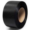 Strapb&aring;nd, PP, 12.00 x 0.600 mm x 3000.00 m, kernediameter: 200 mm pr&aelig;get, sort brudstyrke modstandsdygtig over for 150 k rullev&aelig;gt: 10.60 kg, kasse a 2 ruller palle a 60 ruller