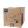 Frokostservietter, Tork, Advanced 1/4-fold, 3 lag, gr&oslash;n 326mmx330mm, 16g/m2, karton a 1500 stk FSC Mix Credit