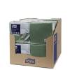 Frokostservietter, Tork, Advanced 1/4-fold, 3 lag, gr&oslash;n 326mmx330mm, 16g/m2, karton a 1500 stk FSC Mix Credit