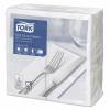 Middagsservietter, Tork, Advanced 1/8-Fold, 3 lag, hvid 390mmx390mm, karton a 1200 stk FSC Mix Credit