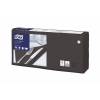 Frokostservietter, Tork, Advanced 1/4-fold, 2 lag, sort 330mmx330mm, karton a 2000 stk FSC Mix Credit