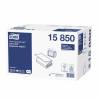 Servietter til dispenser, Tork, N4 2-fold Premium, 2 lag, hvid 165mmx216mm, 17g/m2, pakke a 8000 stk FSC Recycled Credit