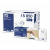 Servietter til dispenser, Tork, N4 2-fold Premium, 2 lag, hvid 165mmx216mm, 17g/m2, pakke a 8000 stk FSC Recycled Credit