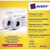 Prisetiket, Avery, PLP1626, 2 linjer 26x16mm hvid, antal etiketter pr. ark : 1200 rulle a 1200 etiketter