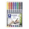 Marker Lumocolor perm 0,6mm ass (8)