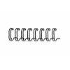 Spiralrygge, Fellowes, 3:1, Metalwire 14 sort, antal ark: 120  pakke a 100 stk