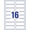 Avery L4783 88,9x31mm navneetiket hvid