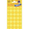 Universeletiket, Avery, 3007 18mm gul, pakke med 96 stk, FSC Mix Credit