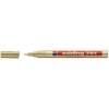 Paintmarker, Edding Ecoline, PAINT 751 1-2MM, Rund spids, guld, permanent
