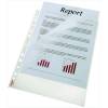 Plastlomme, Esselte transparent 75&micro;m, 210x297mm, plastik pakke a 100 stk