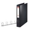 Ringbind combi PP A4+ 4DR 40mm sort