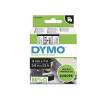 Dymo D1 40913 tape 9mm sort/hvid