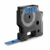 Dymo D1 45016 tape 12mm sort/bl&aring;