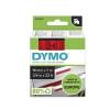 Dymo D1 tape 19mm sort/r&oslash;d