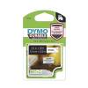 Dymo D1 Durable tape 12mmx5,5m sort/hvid