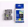 Brother TZE tape 9mm hvid/sort 