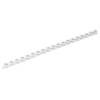 Spiralrygge, Fellowes, 21 ringe, Plast 6 hvid, antal ark: 20  pakke a 100 stk