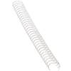 Spiralrygge, Fellowes, 3:1, Metalwire 12 hvid, antal ark: 100  pakke a 100 stk