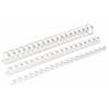 Spiralrygge, Fellowes, 21 ringe, Plast 14 hvid, antal ark: 100  pakke a 100 stk