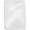 Plastforsider, Fellowes transparent 240&micro;m, 210x297mm, plastik pakke a 100 stk