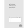 Kasseblok, Mayland, hvid, 140x205mm