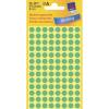 Universeletiket, Avery, 3012 8mm gr&oslash;n, pakke med 416 stk, FSC Mix Credit