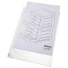 Plastlomme, Esselte transparent 85&micro;m, 297x420mm, plastik pakke a 10 stk