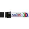 Marker, Artline, EK130, 30MM, Skr&aring; spids sort, permanent