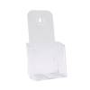 Brochure holder, BNT 1/3 A4, 1 rum til bord, transparent