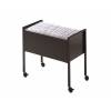 Durable A4 h&aelig;ngemappevogn 655x592x368mm sort
