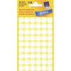 Avery 3145 etiket &Oslash;12mm hvid 270stk