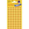 Universeletiket, Avery, 3178 8mm orange, pakke med 416 stk FSC Mix Credit