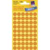 Universeletiket, Avery, 3148 12mm orange, pakke med 270 stk FSC Mix Credit