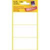 Universeletiket, Avery, 3081 76x39mm hvid, pakke a 18 stk, FSC Mix Credit