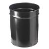 Twinco 20L papirkurv i sort