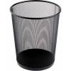 Papirkurv, BNT Bnt/Officex335mm 18L Tr&aring;d Metal, sort