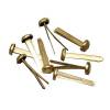 Paperbinder, BNT 25mm, guld pakke a 100 stk