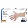 Engangshandsker, L HDPE I dispenser&aelig;ske HDPE, transparent, pakke a 500 stk