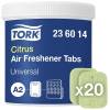 Luftfrisker, Tork, A2, Disc Citrus pakke med 80 stk