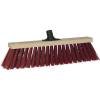 Fejekost, Vikan, Broom wood w/socket r&oslash;d/tr&aelig; 530mm