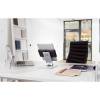Holder, Durable 155x183x242mm, Til tablet bord, metallic