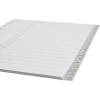Register, Bantex, A4,210x297mm, A-&Aring;, gr&aring; palle 3100 s&aelig;t