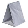 Termo pose, 300 &micro;m 380 x 380 x 500 mm, polyethylen, gr&aring; Unprinted, karton a 30 stk Velegnet til indirekte tilbere