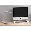Bordlampe, Unilux, Jazz, USB+QI oplader gr&aring;