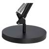 Arkitektlampe, Unilux, Success 60 med bordfod & bordklemme, sort