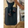 Arbejdspladsm&aring;tte, Matting, Yoga Fashion 580x830x16mm, Nitril, sort