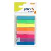 Indexfaner, BNT Stick&acute;n, 8 farver,45x8mm assorteret pakke a 160 stk