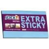 Notes, BNT Stick&acute;n, Extra sticky, bl&aring; 127x76mm